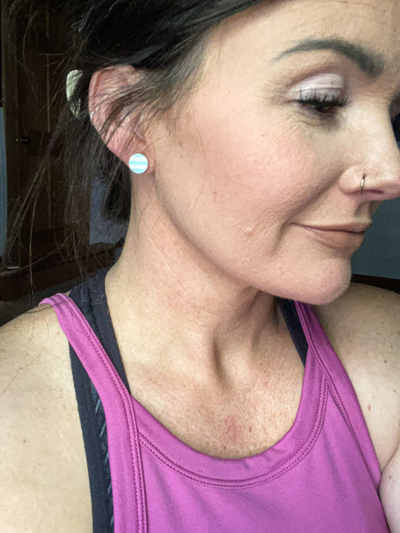 MINI STRIPE STUD